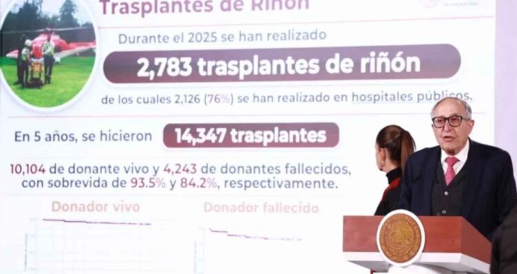La Secretaría de Salud inicia campaña para aumentar la donación de órganos en México