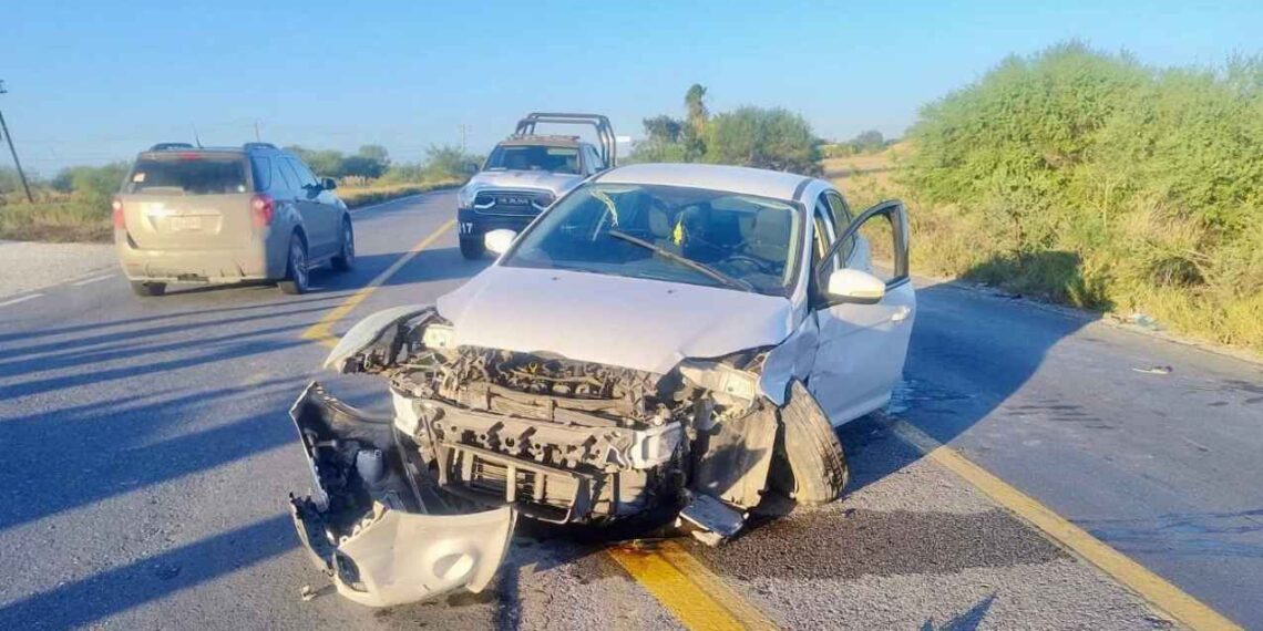 Lesionados tras choque en San Fernando