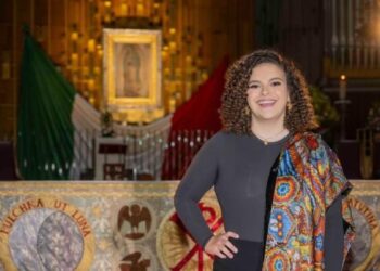 Lucero Mijares vuelve a la Basílica para celebrar a la Virgen de Guadalupe