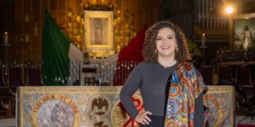 Lucero Mijares vuelve a la Basílica para celebrar a la Virgen de Guadalupe