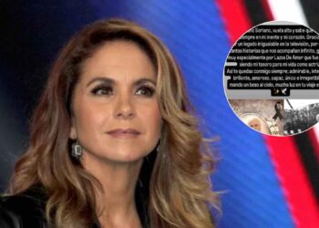 Lucero lamenta la muerte de ex productor