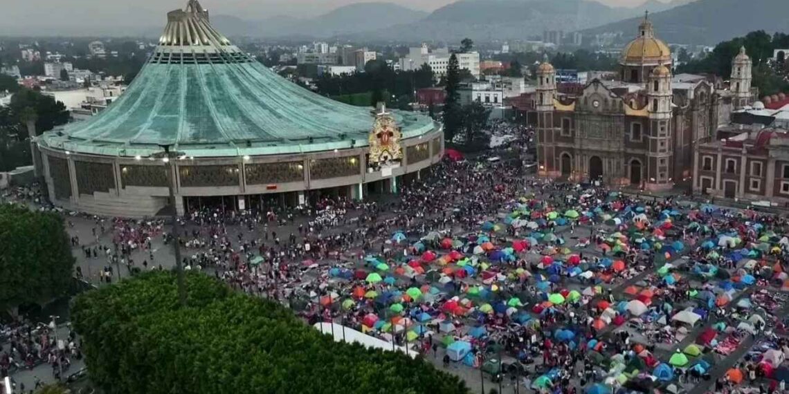 Más de 11.5 millones de fieles han llegado a la Basílica de Guadalupe