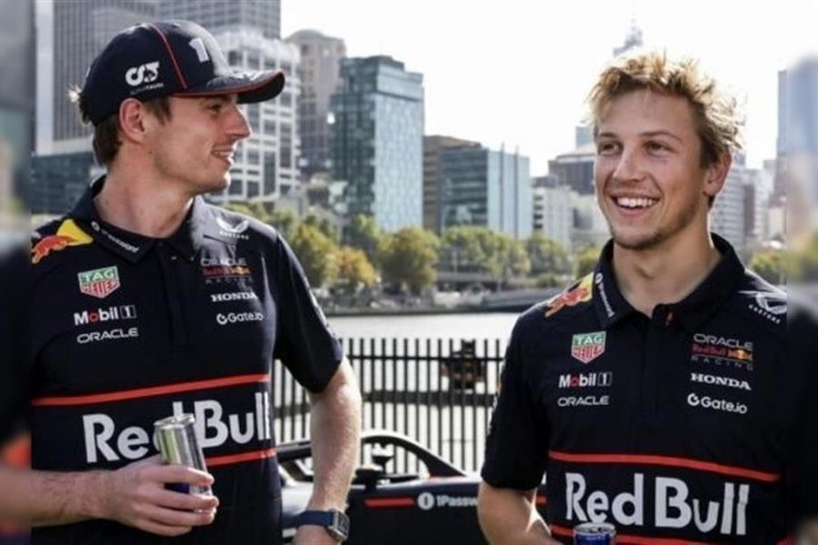 Max Verstappen Liam Lawson