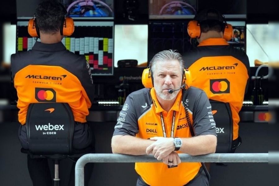 McLaren campeonato en Yas Marina