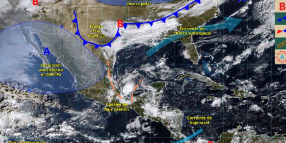 México hará mucho frío hoy lunes