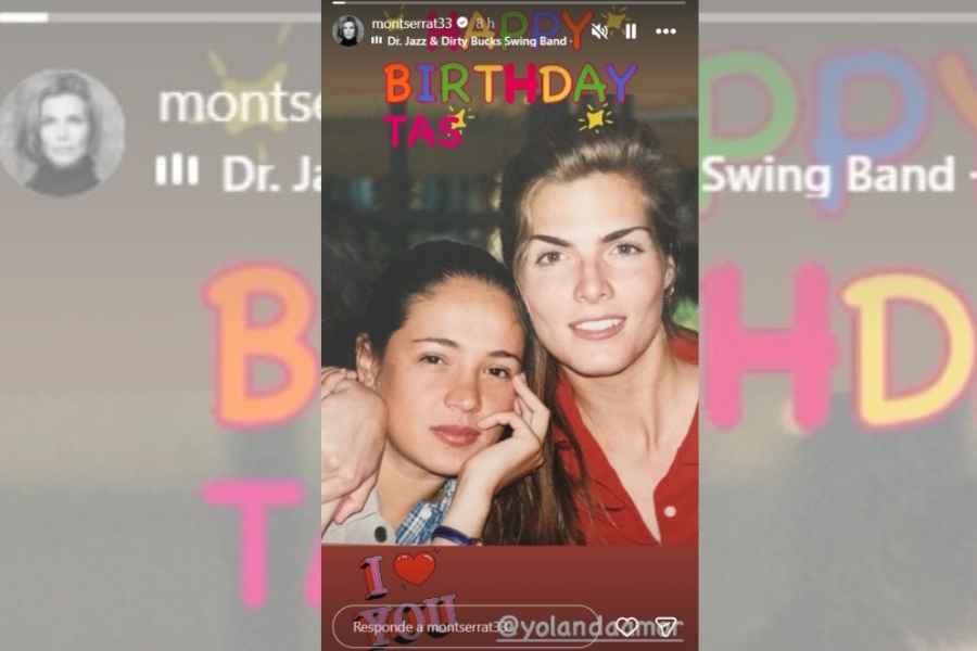 Montserrat Oliver dedica un emotivo mensaje de cumpleaños a Yolanda Andrade 