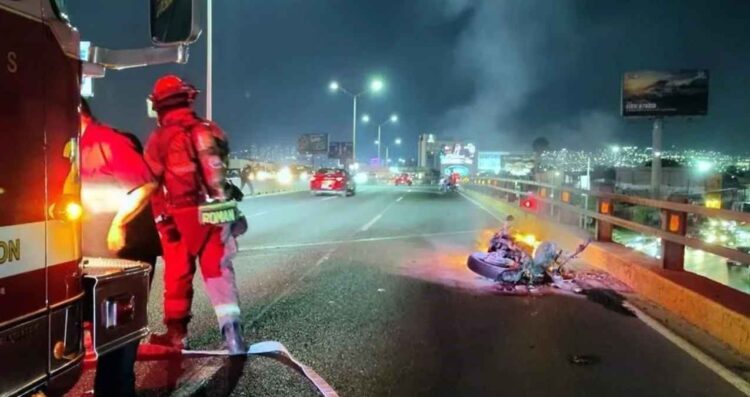 motocicleta Fidel Velázquez Monterrey
