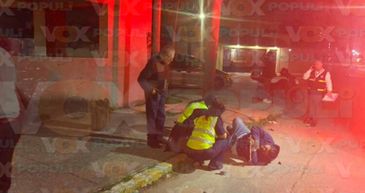 Motociclista es hospitalizado tras accidente en Madero