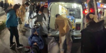 Motociclista lesionado por camioneta en Matamoros