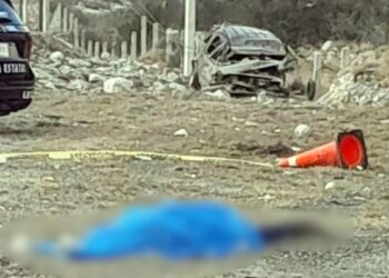 hombre falleció volcadura García