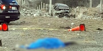 hombre falleció volcadura García