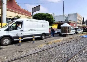Muere hombre arrollado por tren en la Ciudad de México