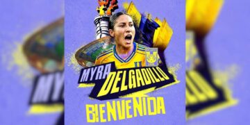 Myra Delgadillo Tigres Femenil