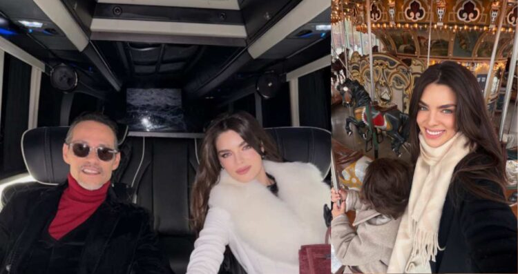 Nadia Ferreira vive una Navidad familiar en Nueva York