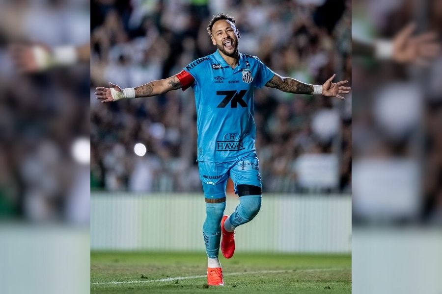 Neymar Santos incidente cancha