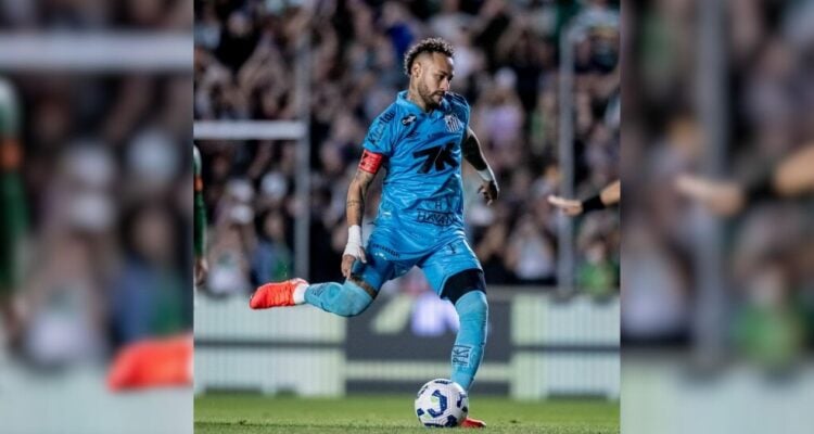 Neymar Santos incidente cancha