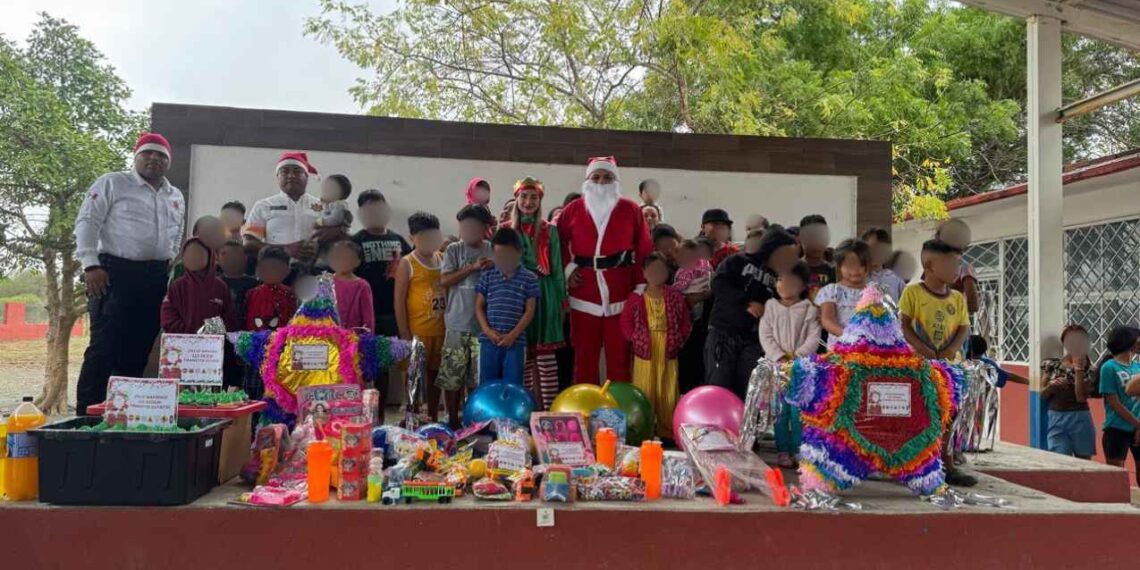 convivencia navideña Guardia Estatal González