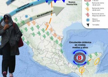 Nuevo frente frío en México