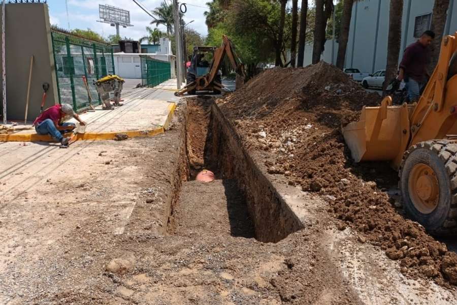 Avanza la rehabilitación de drenaje y vialidades en Ciudad Victoria, Tamaulipas