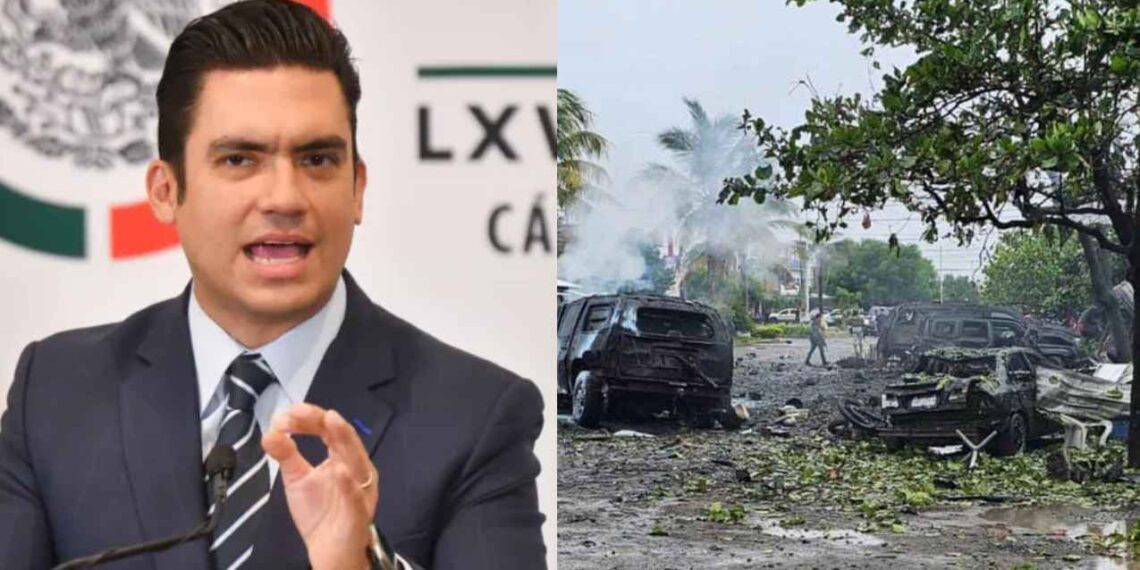 PAN explosión Michoacán