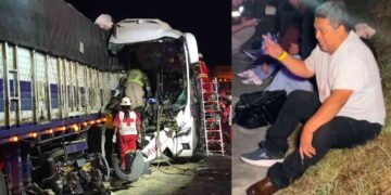 Pasajero narra choque entre autobús y tráiler Zaragoza-Monterrey