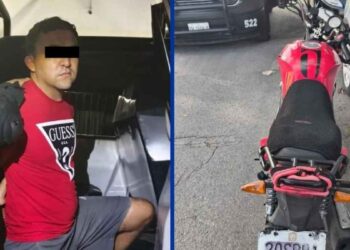 Policía de Monterrey arresta a joven