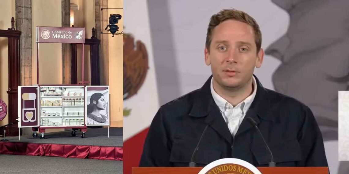 Presentan módulos de las Farmacias del Bienestar para la entrega de medicamentos