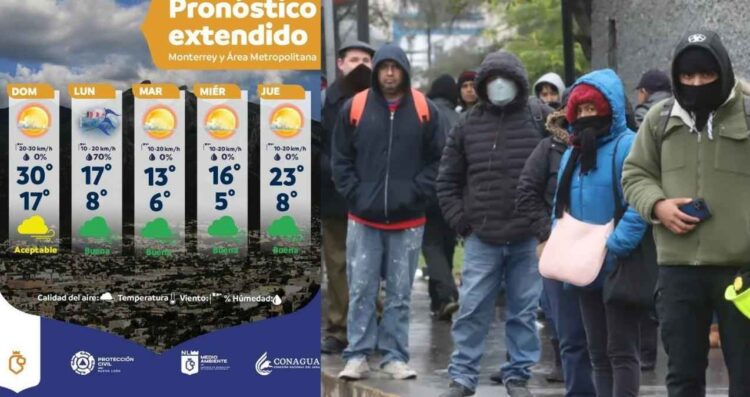¿Puede caer nieve en Nuevo León por frente frío?