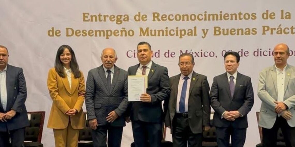 Recibe Tamaulipas reconocimiento del INAFED por implementación de la guía consultiva de desempeño municipal 2025