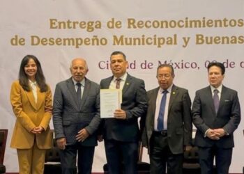 Recibe Tamaulipas reconocimiento del INAFED por implementación de la guía consultiva de desempeño municipal 2025