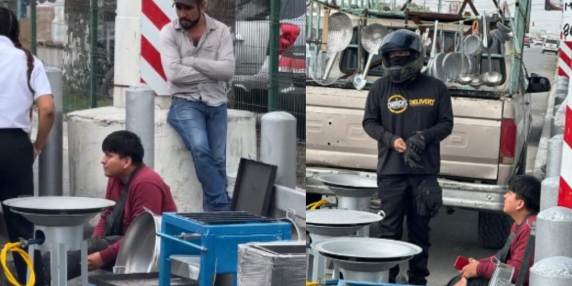 Repartidor de Pollo Church derrapa por pavimento mojado en Matamoros, Tamaulipas