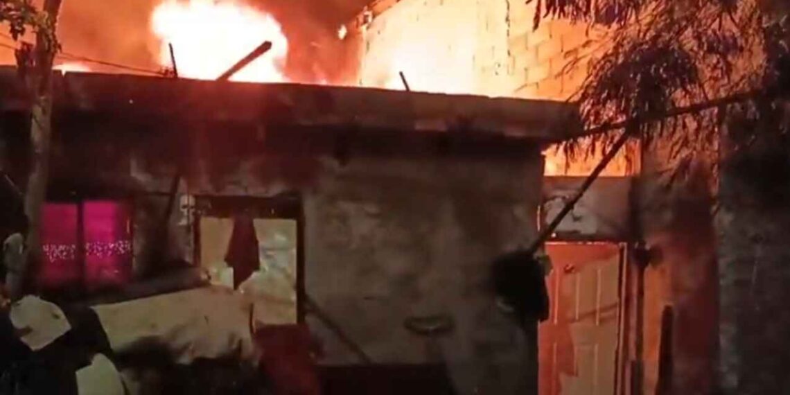 incendio Nueva Esperanza Escobedo