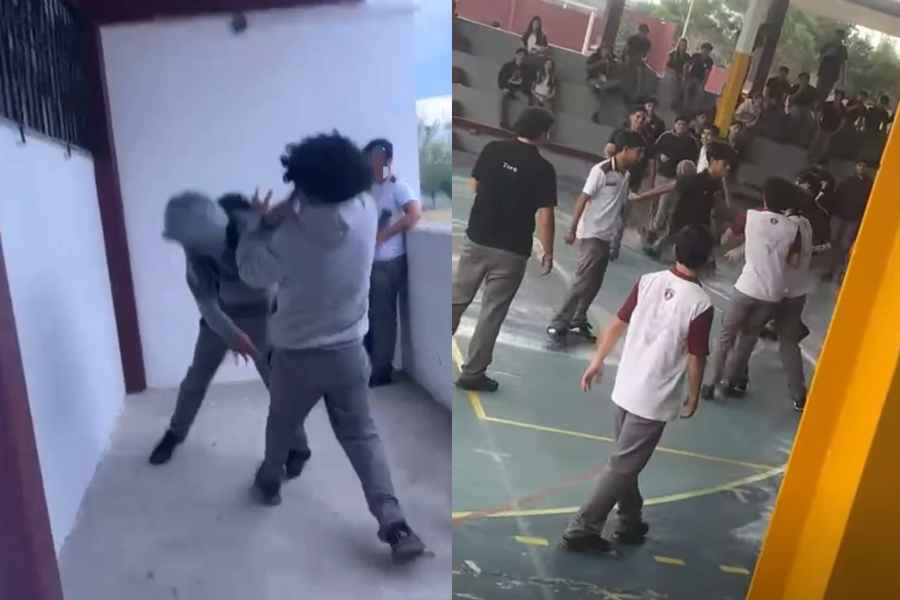 Riñas en el CETis 109 de Madero (1)