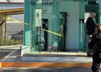 Roban cajero en Montemorelos (1)