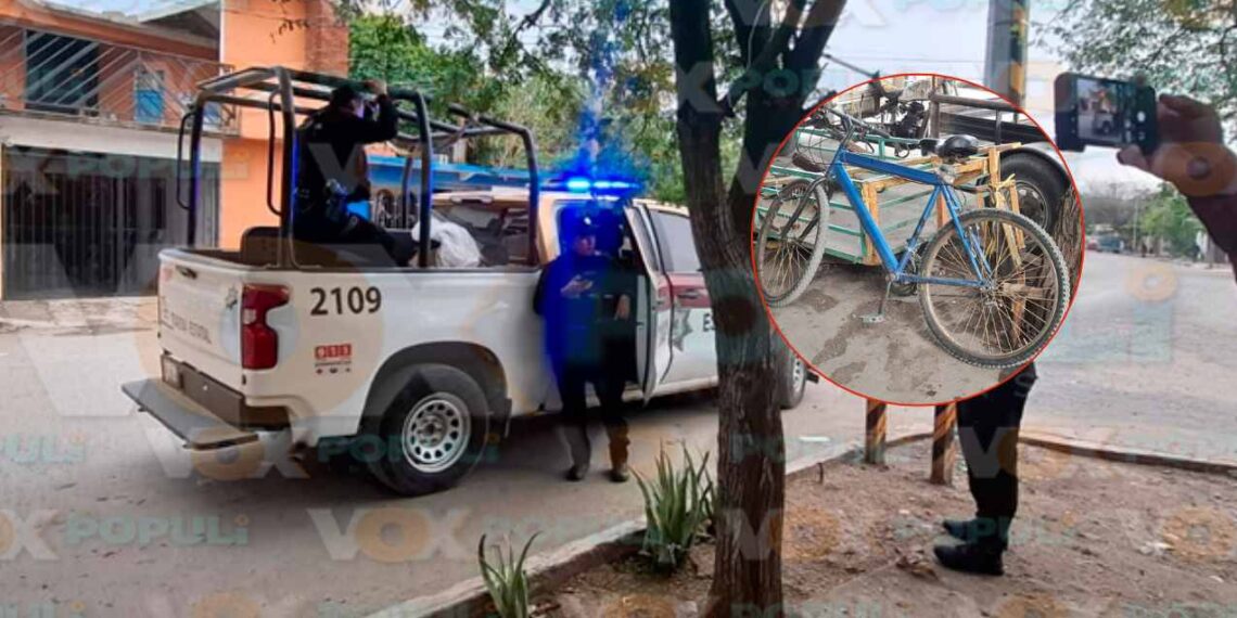 Robo de bicicleta en Victoria