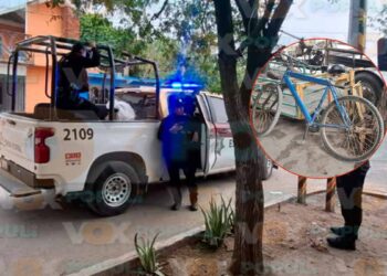 Robo de bicicleta en Victoria