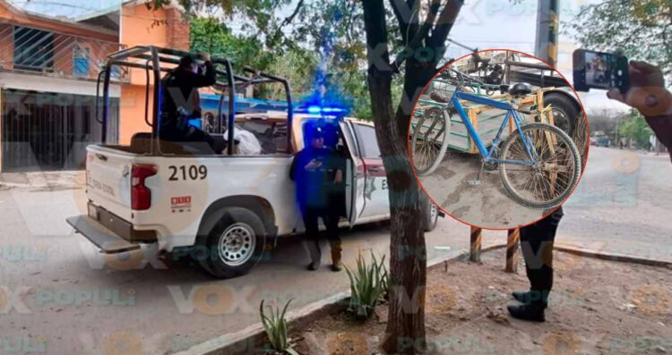 Robo de bicicleta en Victoria