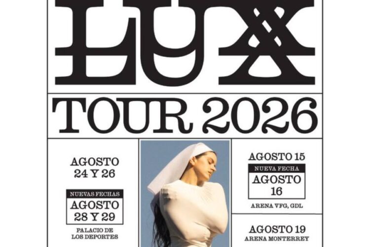 Rosalía anuncia tres conciertos extra en México tras la fuerte demanda