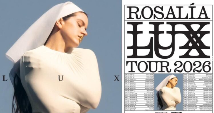 Rosalía confirma cuatro conciertos en México en 2026