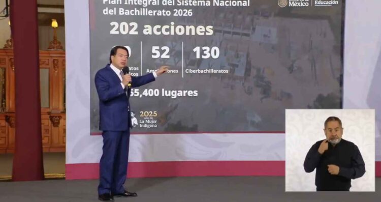 SEP anuncia nuevos planteles de bachillerato para ampliar la cobertura educativa