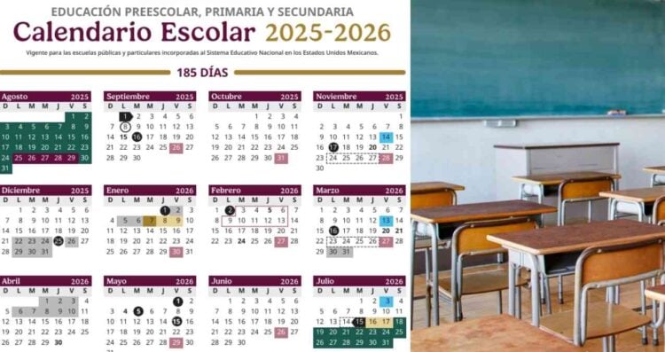 ¿Cuáles son los días de descanso obligatorio que tendrá enero 2026, según la SEP?