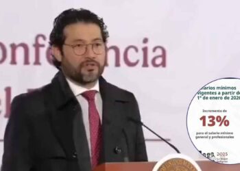 Salario mínimo subirá 13% en 2026 y quedará en 315 pesos diarios