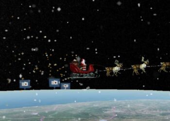 Santa Claus inicia su recorrido y está cada vez más cerca de México; así puedes seguirlo EN VIVO