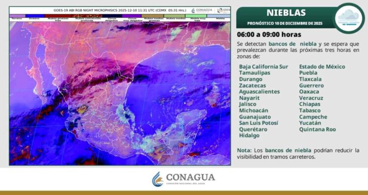 Se aproxima un nuevo frente frío a Tamaulipas: ¿Causará lluvias?