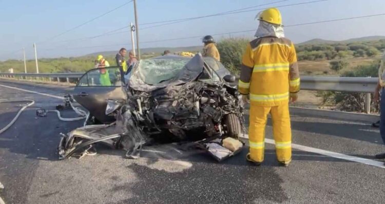 Choque frontal en la Victoria a Zaragoza