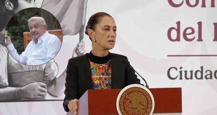 Sheinbaum descarta que existan motivos para el retorno político de AMLO