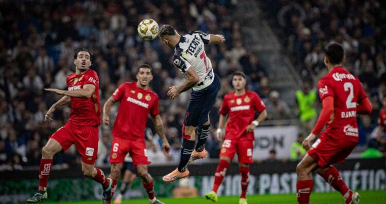 Monterrey vence a Toluca en la Ida