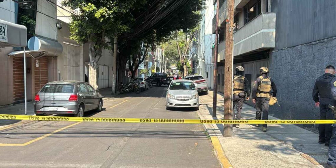 VIDEOS: Balacera en la alcaldía Cuauhtémoc, CDMX, deja un policía herido y al menos 4 detenidos