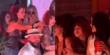 Yeri Mua molesta con invitada