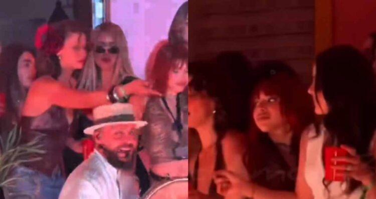 Yeri Mua molesta con invitada